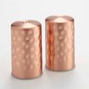 American Metalcraft Copper Hammered Salt and Pepper Shaker Set, 2 Ounce