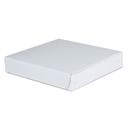 White Kraft Paper Pizza Box