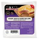 Colby Jack and Salami