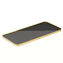 Modern Edge Vintage Gold Finish Rectangle Cocktail Serving Tray