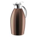 Nicollet Series Rose Gold Finish Stainless Vacuum Insulated Carafe with Push Button Lid
