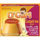 Flan Caramel with Vanilla Custard Mix