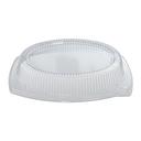 13 x 10 inch Oval Polystyrene Stackable Platter Lid