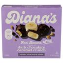 Dark Chocolate Caramel Crunch Real Banana Bites