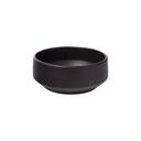 Porcelain 16 Ounce Matte Black Deep Bowl