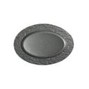 Black Porcelain 11.5 x 8 inch Oval Platter