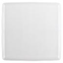 Porcelain White 8 1/2 inch Square Dinner Plate
