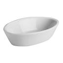 White 9 Ounce Oval Boston Baker, 24 count