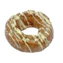 Old Fashioned Pumpkin Donut with Cream Cheese Drizzle