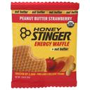 Peanut Butter Strawberry Energy Waffle