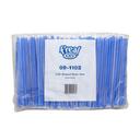 Amercare F Real Blue Poly Wrapped Giant Straw, 300 count per pack -- 10 per case.