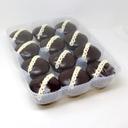 Large Filled Chocolate Ganache Cupcake