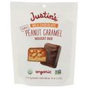 Organic Mini Milk Chocolate Peanut Caramel Nougat Candy Bar