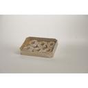 Glazed Blueberry Old Fashioned Donut