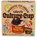 Culture Cup Organic Peanut Butter Cup Probiotic Ice Cream