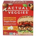 Mushroom Mozzarella Veggie Burger