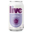 Organic Juicy Grape Living Soda