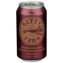 Sparkling Apple Ginger Sour Cherry Mocktail