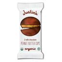 Justins Organic Milk Chocolate Peanut Butter Cup, 1.4 Ounce -- 72 per case
