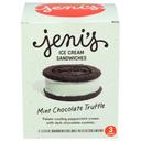 Mint Chocolate Truffle Ice Cream Sandwich