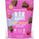 Cherry Chocolate Coconut Cashew Butter Hearts