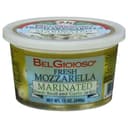 Basil and Garlic Marinated Fresh Mozzarella Cheese