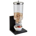 Black 3 Piece Buffet Cereal Dispenser Set