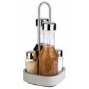 Element Concrete Salt Pepper Oil and Vinegar Cruet Set