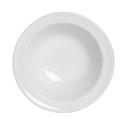 Simplicity White Alumina Vitrified 9 Ounce Fruit Bowl, 36 count