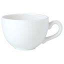 Simplicity White Alumina Vitrified 6 Ounce Low Cup, 36 count