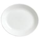 Taste Alumina Vitrified 12 inch Oval Relish, 6 count