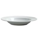 Classic Café Porcelain 10 Ounce Rim Soup Bowl, 12 count