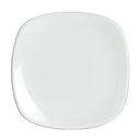 Metro Quadro Alumina Vitrified 5 1/2 x 5 1/2 inch Plate, 36 count