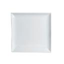 Pub Porcelain 8 inch Square Plate, 12 count