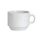 Classic Café Porcelain 11.25 Ounce Stack Cappuccino Cup, 12 count