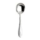 Wave 18/10 Stainless Steel 6 inch Round Bowl Soup Spoon, 36 count