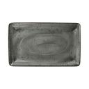 Urban Smoke Alumina Vitrified 10 5/8 x 6 1/2 inch Rectangle Tray, 6 count