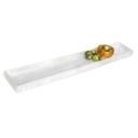 Charger Shell Resin Rectangle Tray, 23.5 inch