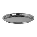 18/10 Stainless Steel Round Shallow Food Pan, 2 Gallon Capacity
