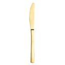 Lissome Brushed Gold 18/0 Stainless Steel 7.25 inch Butter Knife, 12 count