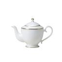 Bone China 28.0 Ounce Burnished Gold Teapot