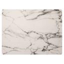 Grey Marble Silicone 16 x 12 inch Placemat, 12 count