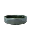 Aurora Vesuvius Burnt Emerald Alumina Vitrified 22 3/8 Ounce Stacking Deep Plate, 12 count