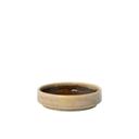 Aurora Vesuvius Amber Alumina Vitrified 4.2 Ounce Stacking Deep Plate, 12 count