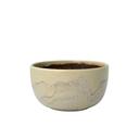 Aurora Vesuvius Amber Alumina Vitrified 16 Ounce d Bowl, 12 count