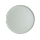 Cali White 8.25 inch Melamine Round Plate, 12 count