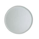 Cali White 10.75 inch Melamine Round Plate, 12 count