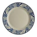 Blue Mex China 8.25 inch Rolled Edge Plate, 36 count