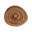 Maritime 10.625 x 12 inch Wood Plate, 6 count