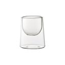 2.5 Ounce Glass Double Walled Dessert/Tasting Dish